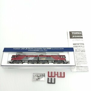 TOMIX トミックス 2147 JR EH500形電気機関車(2次形・GPS付) Nゲージ 鉄道模型 ケース入り 説明書あり 列車 現状品 動作未確認【道楽札幌】