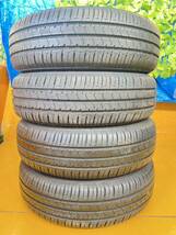 【バリ山サマータイヤ ECOPIA 175/65R15】 ブリヂストン 2021年製 ECOPIA エコピア NH100C 超バリ山 状態良好品 4本 セット_画像1