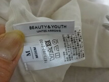 ☆ユナイテッドアローズ/BEAUTY＆YOUTH 美形シアーシャツJK・M☆UNITED ARROWS _画像5