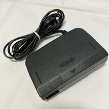 Nintendo64用 ACアダプター 純正AVケーブル 任天堂 ニンテンドー 周辺機器 アクセサリー ゲーム レトロ_画像2