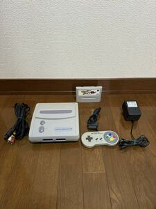 動作確認済み 任天堂 スーパーファミコンジュニア Super Famicom Jr. 本体 RGB改造 ACアダプター コントローラー SHVC-101