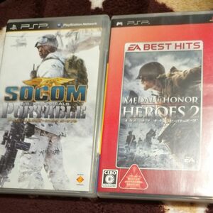  【セット】SOCOM：U.S. Navy SEALs Portable メダルオブオナー