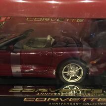 AUTOart 1/18 CHEVROLET CORVETTE 50th Anniversary Collection オートアート シボレー コルベット 限定車 C5 Aa ミニカー モデルカー_画像3