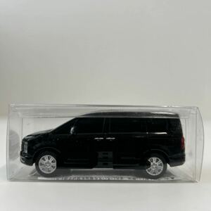 非売品 三菱 ディーラー特注品 1/64 MITSUBISHI DELICA D:5 新型 デリカ ミニカー ブラック カラーサンプル モデルカー