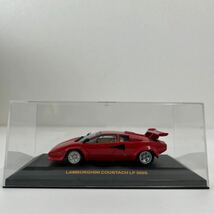 ixo 1/43 Lamborghini Countach LP500S Red イクソ ランボルギーニ カウンタック レッド スーパーカー ミニカー モデルカー_画像2