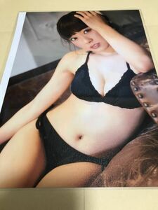 ★厚手ラミネート加工 150μ 切り抜き★渡辺美優紀 8ページ 水着 A4変