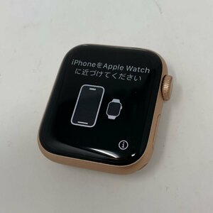 【ジャンク】Apple Watch SE GPS アルミニウム 40mm/32GB/ゴールド/84％/Q07T　