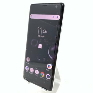 【中古】SONY/Xperia XZ3 SO-01L/64GB/良好/ホワイト/3553