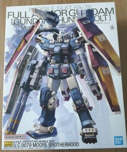 MG 1/100 FA-78 フルアーマー ガンダム Ver.Ka THUNDERBOLT版 サンダーボルト