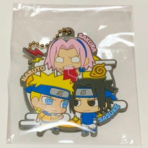 NARUTO ラバーマスコット バディコレ ナルト&サスケ&サクラ 第七班