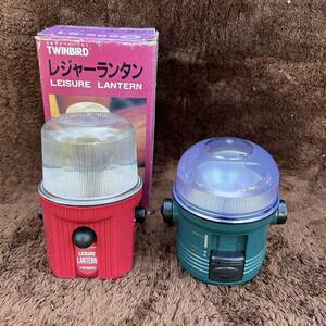 ナショナル ツインバード レジャーランタン 電池式 アウトドア キャンプ ランタン レトロ アンティーク 懐かしい 夏 