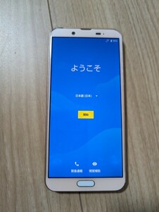 スマホ　アンドロイド　AQUOS　シャープ　ＳＨＶ43 　au ジャンク品