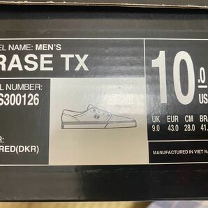 新品未使用 付属品完備 DC Shoes Trase Tx メンズ シューズ Adys300126 US サイズ: 10 28cm カラー: レッドの画像6