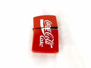 M805★Coca-Cola オイルライター コカコーラ 喫煙グッズ コレクション レッド系 ライター 年代物？ ★全国一律185円