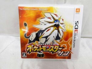 M108★ポケットモンスターサン 3DS ソフト CTR-005 Nintendo ポケモン ゲーム 任天堂 美品★全国一律185円