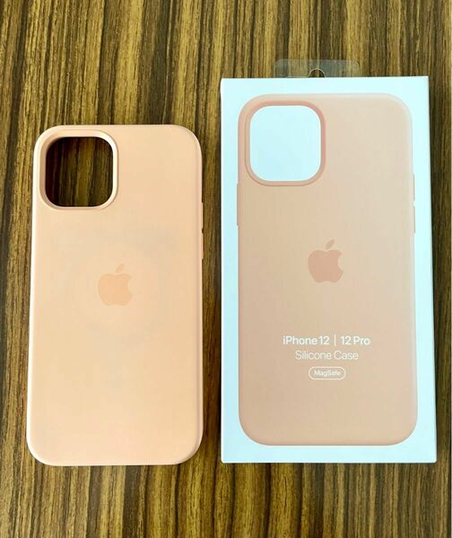 Apple MagSafe対応 シリコーンケース (iPhone 12 & iPhone 12 Pro用) - カンタロープ