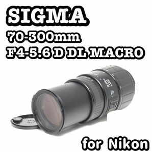 超望遠レンズ SIGMA 70-300mm DL Nikon ニコン ZOOM レンズ SIGMA カメラ LENS シグマ