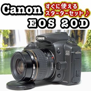 Canon キヤノン EOS 20D 簡単操作　高速連写　カメラ　一眼レフカメラ　一眼レフ キヤノン キャノン CANON EF