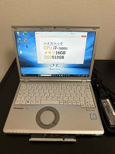 累積7830 CF-SZ6 i7 16GB 512GB win11 Office DVD