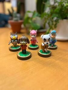 amiibo どうぶつの森　5個セット