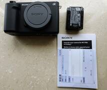 ほぼ新品 SONY ZV-E1 ボディ VLOGCAM ZV-E1 ボディ_画像7