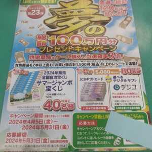 懸賞応募★サマージャンボ宝くじ連番50枚が40名に！JCBギフトカード・デジタルギフト5000円が当たる！応募レシート１口