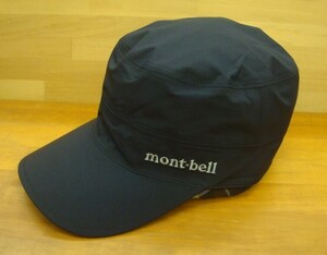 新品mont-bell(モンベル) メドー ワークキャップ ブラック(BK) L(58～60cm)