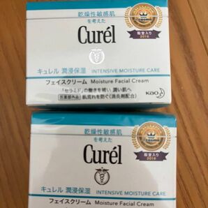 Curel 潤浸保湿 フェイスクリーム 40gx2個