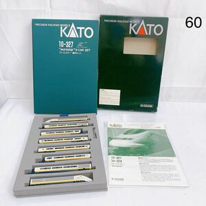 4SB084[ beautiful goods ] KATO N gauge 10-327 euro Star basic set 8 both railroad model used present condition goods 