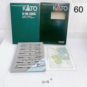 4SB079【美品】 KATO Nゲージ 10-399 E26系 カシオペア 基本セット 鉄道模型 6両セット 中古 現状品