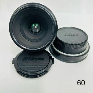 4SC235 NIKON Nikon Micro-NIKKOR 55mm 1:3.5 for single lens reflex camera lens 860199 camera lens used present condition goods operation not yet verification 