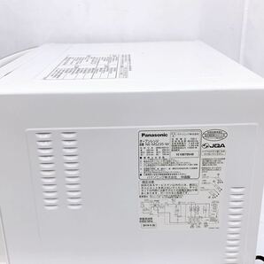 4SA080 パナソニック Panasonic オーブンレンジ 2019年製 NE-MS235-W 通電OK 中古 現状品の画像6