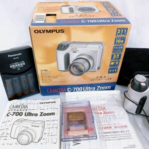 4SA073 OLYMPUS CAMEDIA C-700 オリンパス デジタルカメラ 中古 現状品の画像3