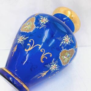 4SA094 T.MURANO GLASS ムラノガラス イタリア 花瓶 置物 中古 現状品の画像6