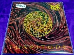 【ジャーマンメタル】RISK - Turpitude（'93）元Faithful Breath 500限定プレスアナログ盤レア German Metal Mania Scanner Chroming Rose