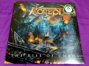 【ジャーマン・メタル】ACCEPT - The Rise Of Chaos（'17）新品未開封２枚組アナログ盤 T.T.Quick Udo
