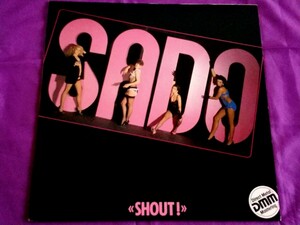 【German Metal】S.A.D.O. - Shout!（’84）オリジナルNoise盤 1st ジャーマンメタル