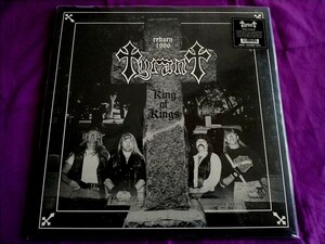 【US正統派メタル】TYRANT - King Of Kings（'96）3rdアルバム Bone-Colored Vinyl ハイトーンHeavy Metal復活作