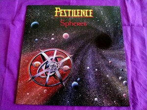 【Death Metal】PESTILENCE - Spheres（'93）限定Colored Vinyl 初期デスメタル名盤