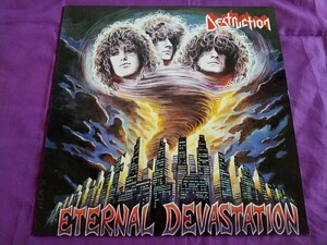 【Thrash Metal】DESTRUCTION - Eternal Devastation（'86）独Steam Hammerオリジナル盤 ジャーマンスラッシュメタル金字塔 Sodom Kreator