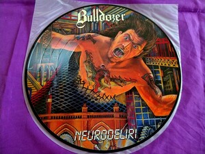 【Thrash Metal】BULDOZER - Neurodeliri（'88）イタリアのスラッシュメタルGod！500枚限定ピクチャー盤！