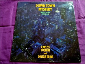 [ City * pop /J-AOR]Carlos Toshiki and Omega Tribe[Down Town Mystery]('88)karu Roth *to type Omega Tribe City Pop name record 