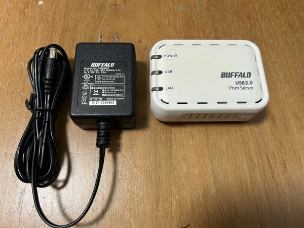 BUFFALO バッファロー USB2.0 プリントサーバー LPV3-U2 送料無料！