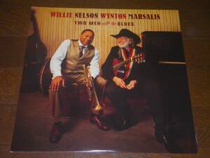 ◎ウィントン・マルサリス＆ウィリー・ネルソン／WILLIE NELSON & WYNTON MARSALIS【TWO MEN WITH THE BLUES】2LP◎