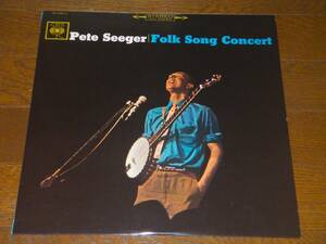 ◎PETE SEEGER【ピート・シーガーの楽しいフォーク・ソング・コンサート】LP／150g重量盤／美盤◎