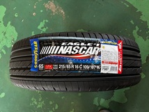 【新古品】サマータイヤ　215/65R16 C 109/107 R　グッドイヤー EAGLE #1 NASCAR　1本のみ　未使用2021年製　ハイエース等に_画像1