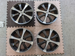 中古　ロクサーニ ディーバ ダブルフェイス　16×5.5J 100-4H +48　ハブ径67mm　4本セット　愛車のドレスアップにオススメ!!