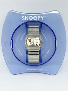 新品/限定★SNOOPY/スヌーピー ウッドストック LIMITED EDITION 野球 腕時計 シルバー