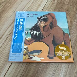 フリートウッド マック/神秘の扉 紙ジャケ SHM-CD 生産限定盤 WPCR-14584