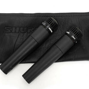 【Used】SHURE SM57 2本セット 本体のみ 楽器用マイクロホンの画像4